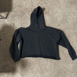 DIY CROPPED Fear of God Essentials Pullover Hoodie.