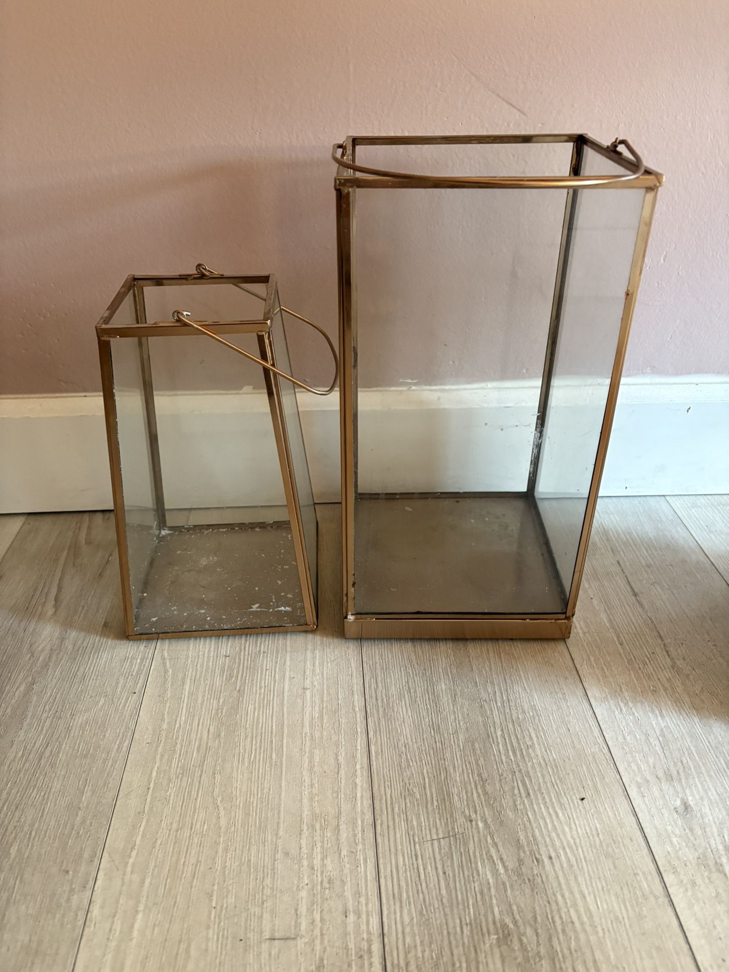 Metal lanterns