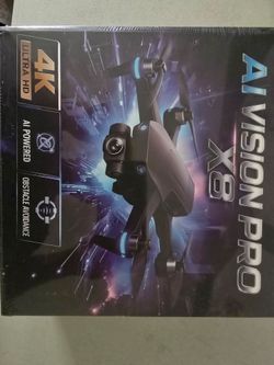 AI Vision Pro X8 Drone AI Powered with obstacles avoidance