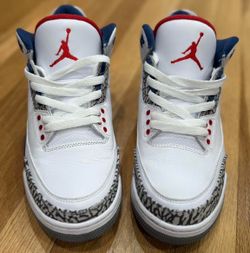 Jordan 3 Retro True Blue Size 10