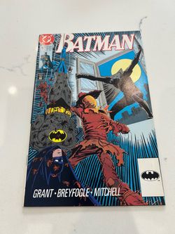 Batman 457 (1990) Key: Tim Drake Robin Costume, Scarecrow, High grade DC Comics