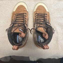 Suede High Top Vans