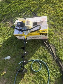 Champion Power Equipment 53cc 4-Cycle Gas Powered 1-Man Earth Auger with 8 in. Bit