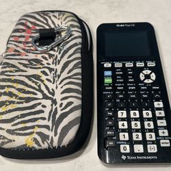 Texas Instruments TI-84 Plus CE Graphing Calculator + Case & Battery