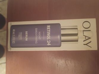 Olay retinol night smoothing serum