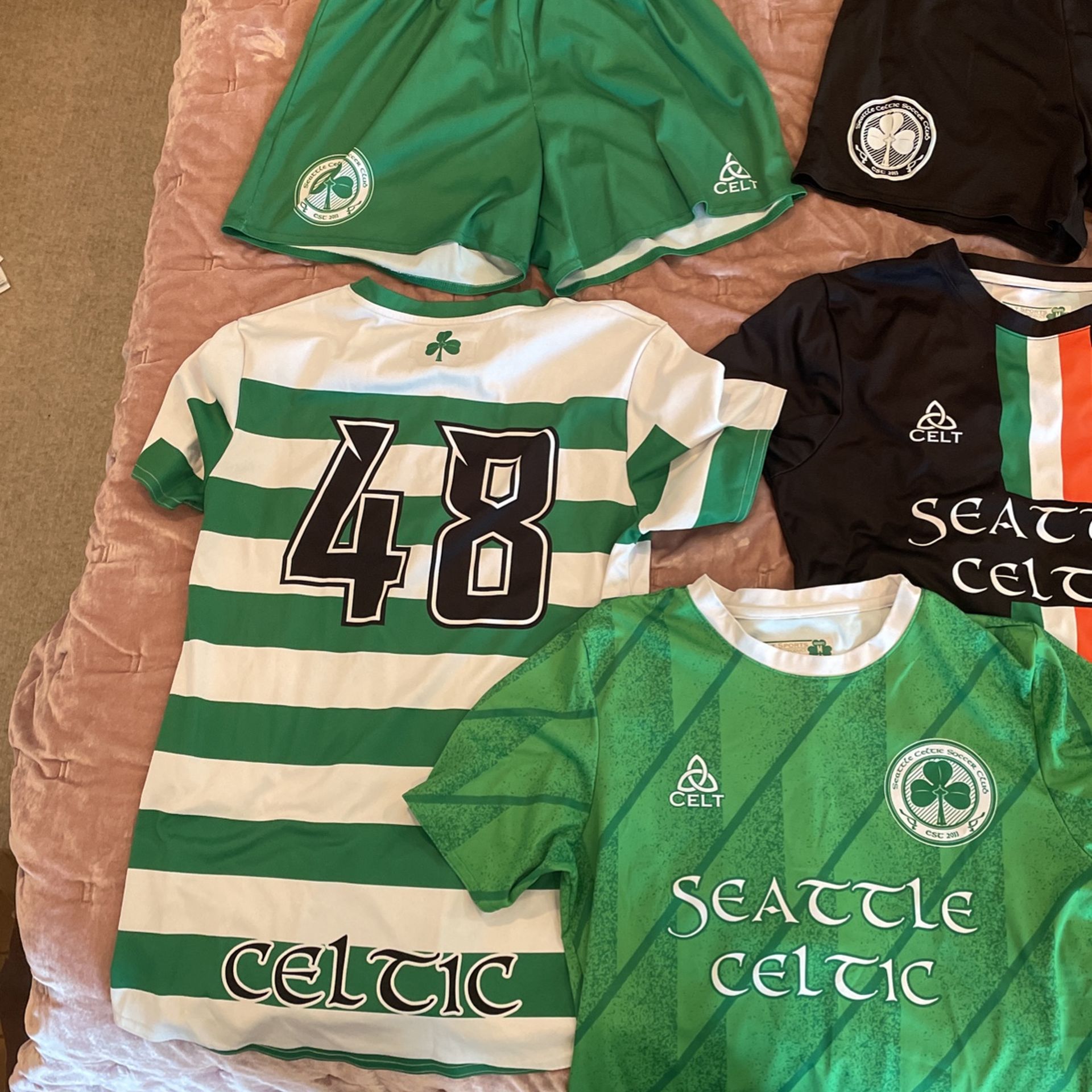 Celtic Soccer Jerseys And Shorts