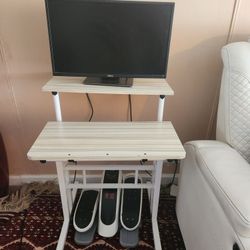 Laptop Stand With Exercise Device 