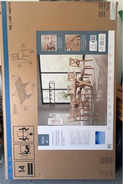 Bayside Furnishings Augusta 7-Piece Dining Set BRAND NEW!