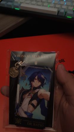 Honkai Star Rail Dr. Ratio Keychain