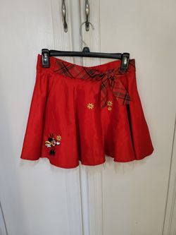 Xmas Skirt Size 7/8 Girls