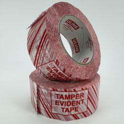 2X Uline 2 Inch Tamper Evident Packing Tape Rolls S-9926 Industrial 2.5MIL NEW