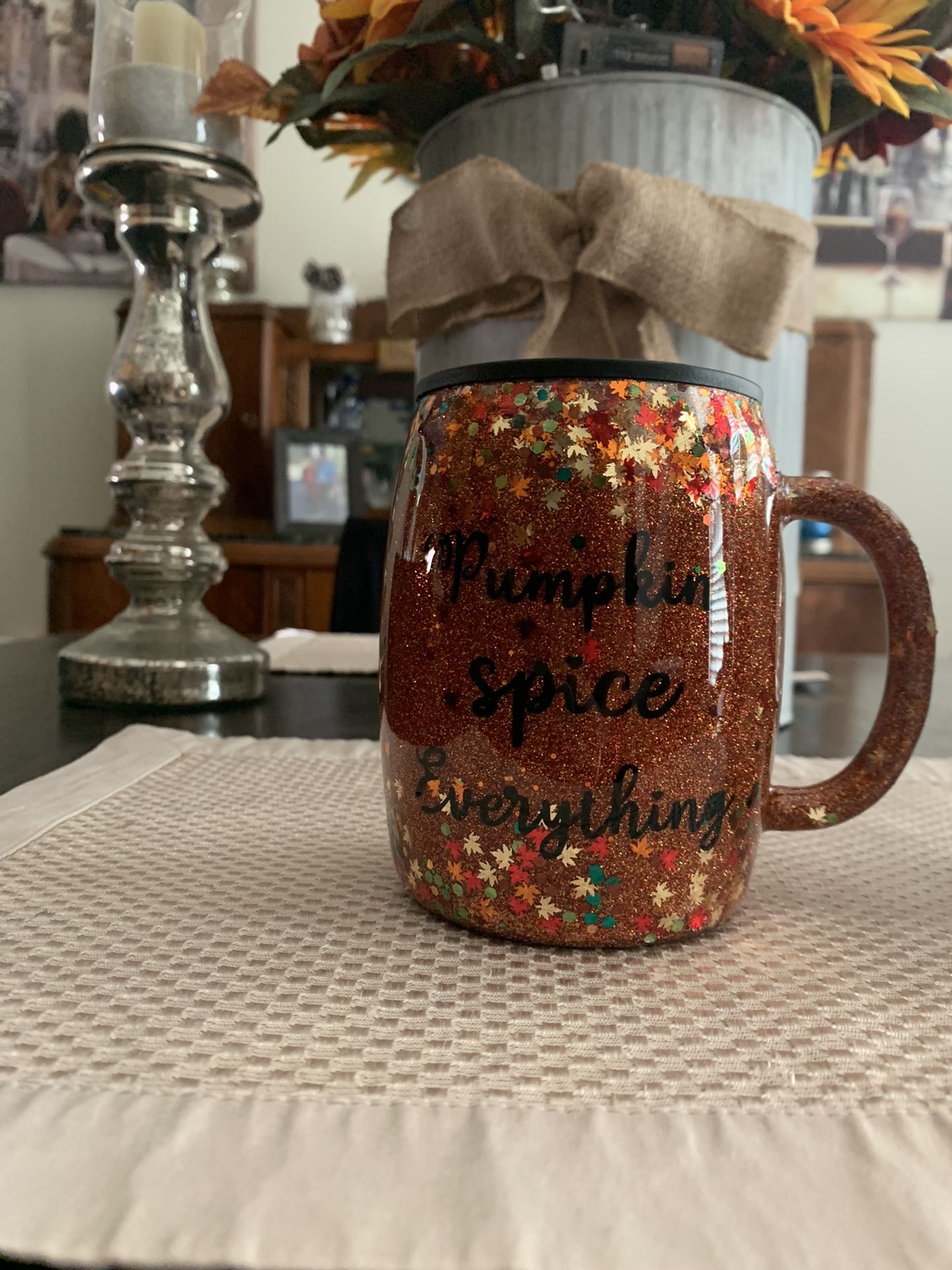 Pumpkin spice everything coffee mug