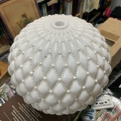 Milk, glass, Light fixture antique