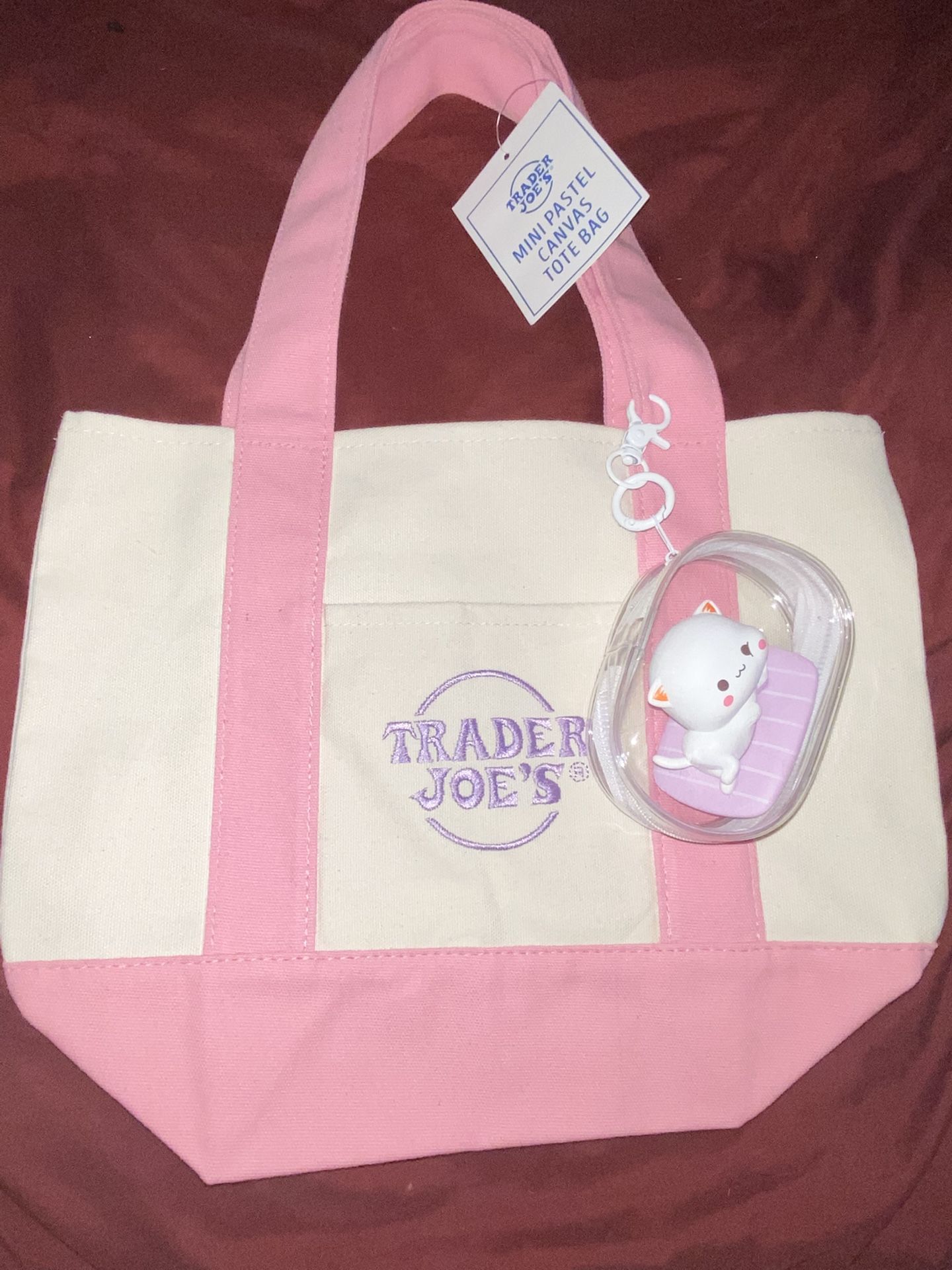 Trader Joe’s Mini-Tote Bag Bnwt -AVAILABLE