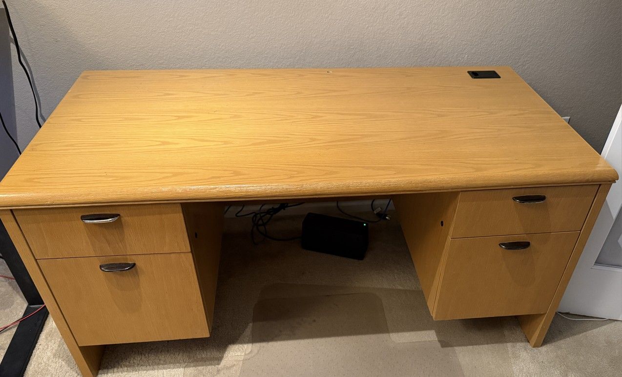 Solid Wood Desk