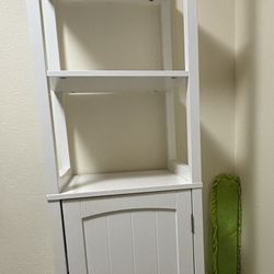 White wooden cabinet