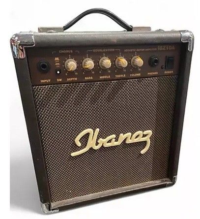 Ibanez IBZ 10-A Acoustic Guitar Mini Amp Works.
