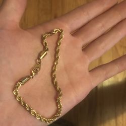Gold Wrist Chain