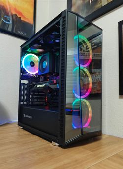 Custom Gaming PC Computer Desktop AMD Ryzen 2700x, GTX 1080, 16GB DDR4, M.2 Nvme, Corsair RGB Nvidia, MSI