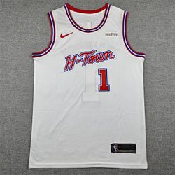 Houston rocket Amen Thompson swingman jerseys S-2XL new version