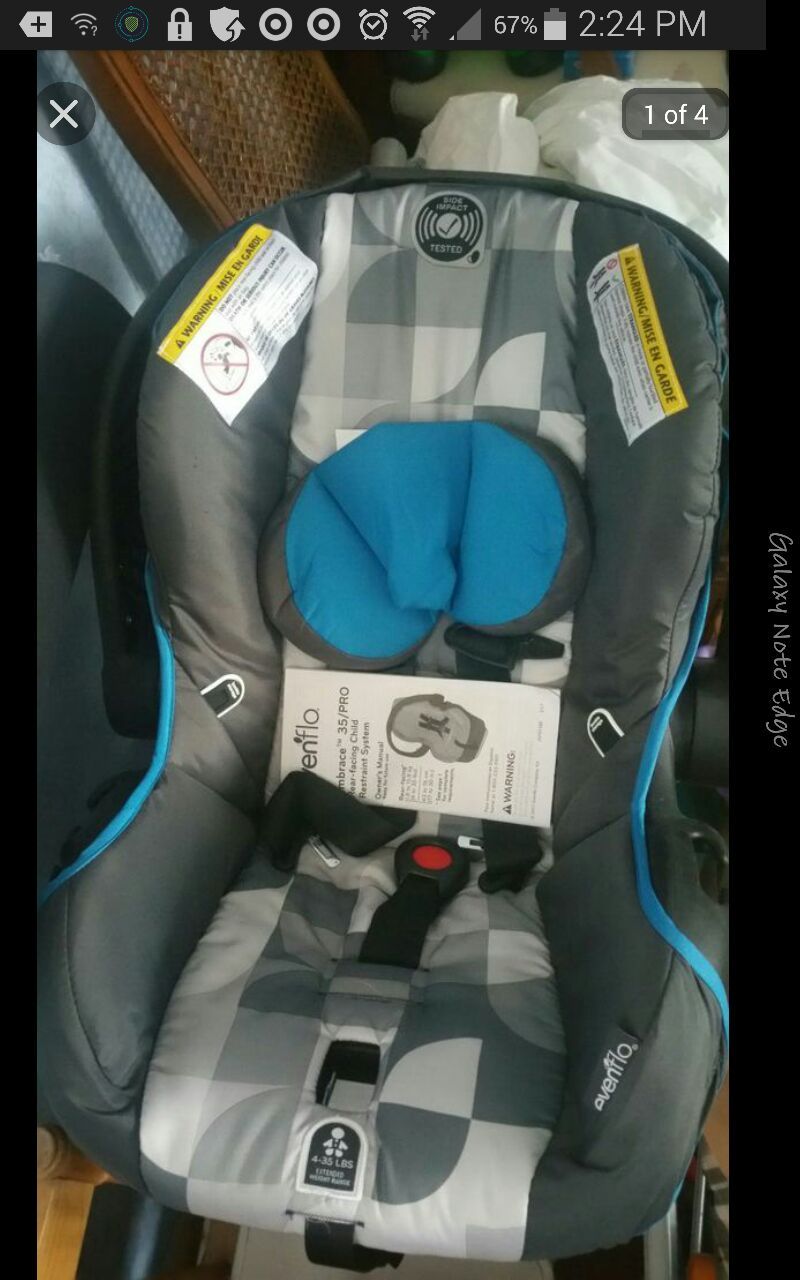 Evenflow car seat