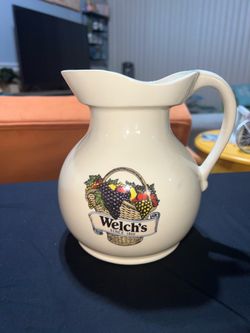 Vintage Welch’s Pitcher