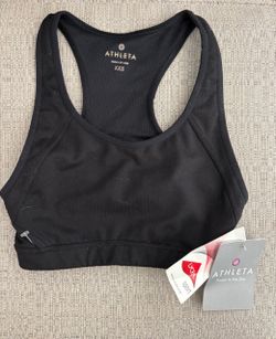 Athleta Black Sports Bra XXS