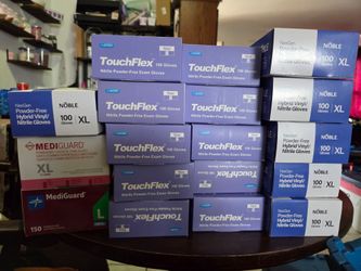 $3 each Nitrile and Vinyl gloves