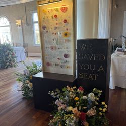 Seating Chart Display For Wedding