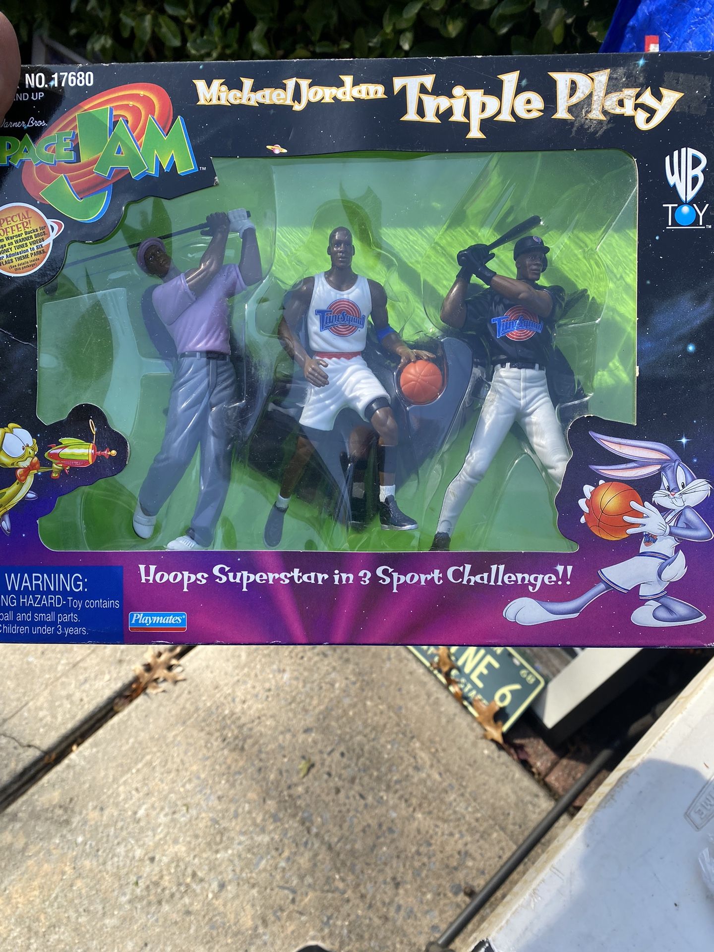 Michael Jordan Triple Play Figures