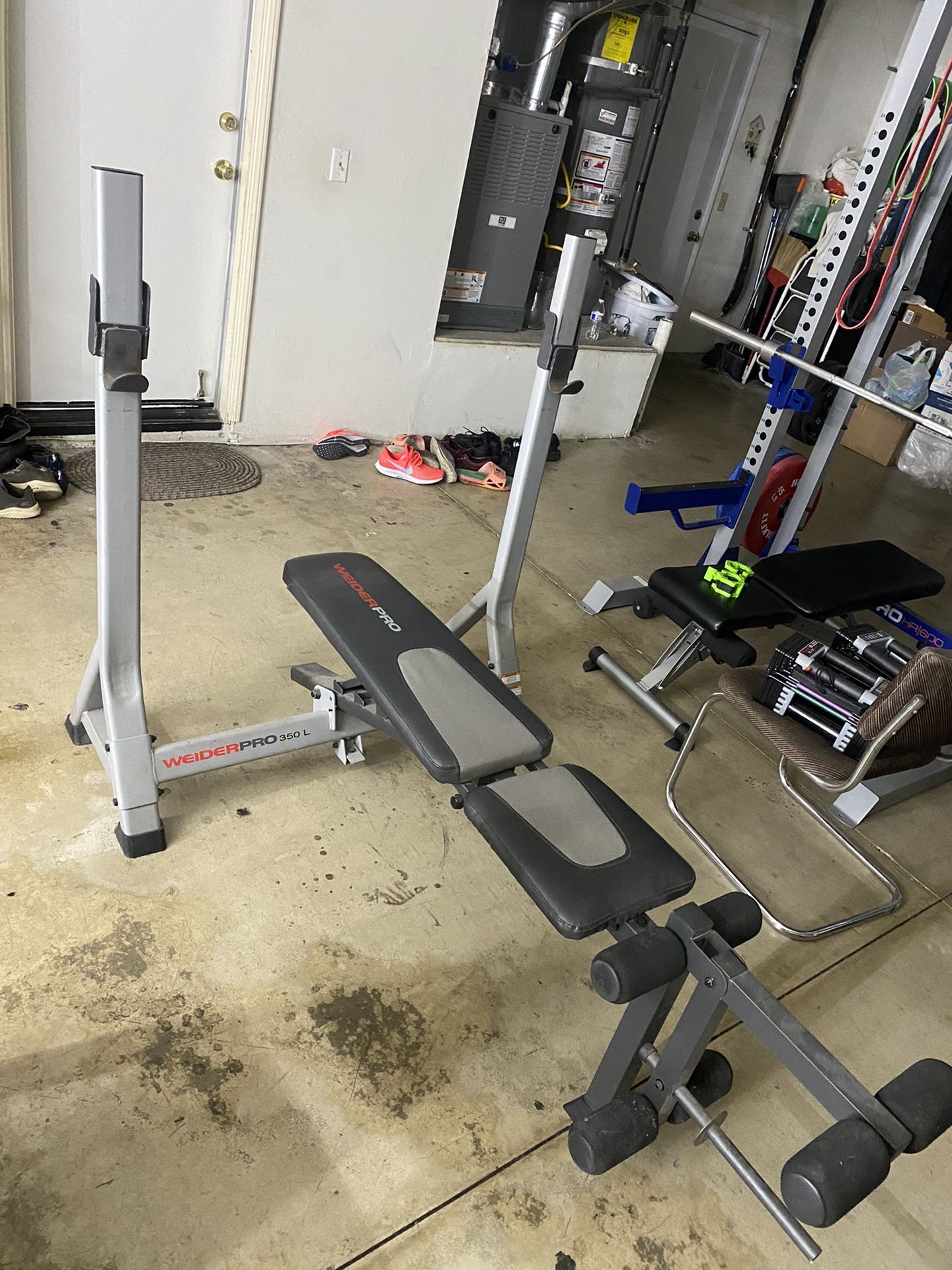 WEIDER PRO ADJUSTABLE OLYMPIC BENCH PRESS