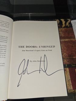 John Densmore autograph book