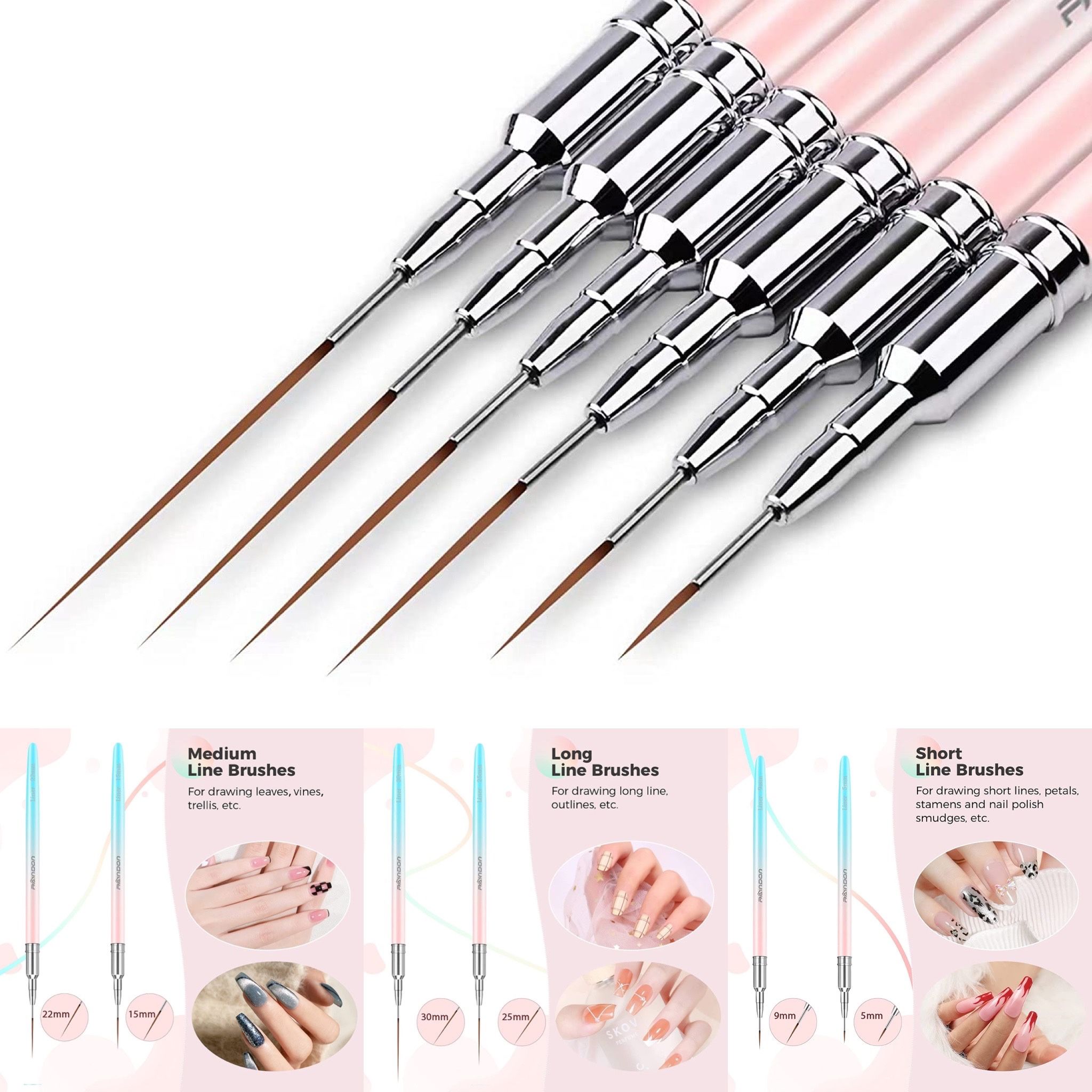 New Nail Art Brush Set(6)