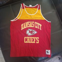 Kansas City Chiefs Mitchell & Ness Tank Top