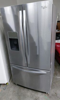 Whirlpool 3-Door French Door Fridge - Stainless Steel