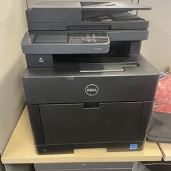 Computer Stations With Monitors Keyboards And Printer