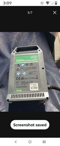 Power Wheelchair Charger 100 FIRM See Pictures For Specs Details