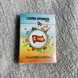 Learn Spanish While Playing Cards w/ 52 Most Useful Phrases