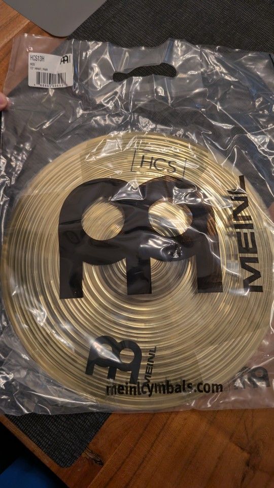 Meinl HCS Hi-Hat Cymbals - 13 inch
