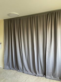 Room divider curtains and Rod