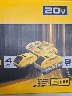 DEWALT 20V MAX XR Powerpack DCB248-2C Battery and Charger Kit