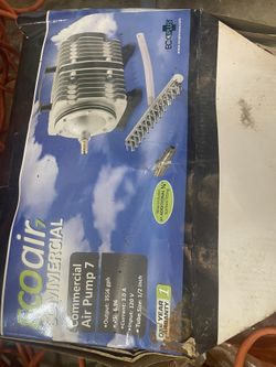 Brand New In Box Eco Air. Air Pump 7. 