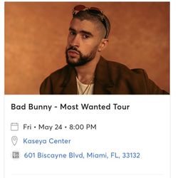 Bad Bunny Most Wanted Tour!