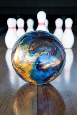 Vintage 505T Track bowling ball 14.2 lb.