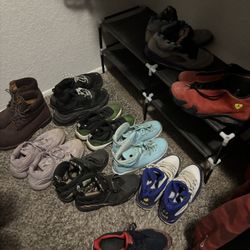 men’s used shoes sizes 8.5-10- Jordan, adidas, balenciaga, yeezy, timberland, nike