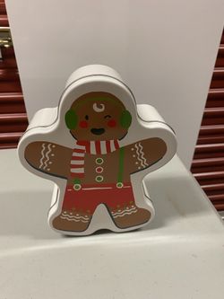 Christmas Gingerbread Gift Box 