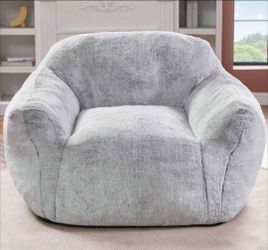 Gray Oversized Beanbag Couch – NEED GONE TODAY