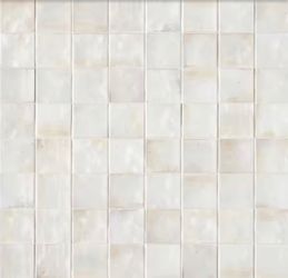 Perry Antique White Glossy Ceramic Square Tile 4 in. x 4 in., Wall (5.4 sq. ft. /Case)