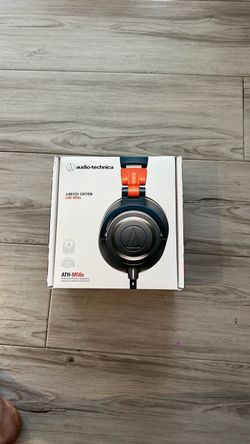 Audio-Technica ATH-M50XLAB Professional Studio Monitor Headphones, Black, Professional Grade, Critically Acclaimed, with Detachable Cable (LIMITED EDI