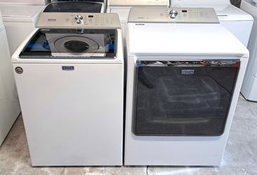 XL MAYTAG WASHER AND GAS DRYER//LAVADORA Y SECADORA,,60 DAYS WARRANTY,,"FREE DELIVERY LOCAL GRATIS."